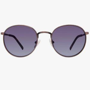 Brushed Brown/Grey to Blue gradient lens; Diff